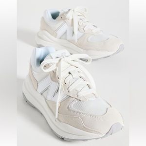 New Balance 5740 Sea Salt/White